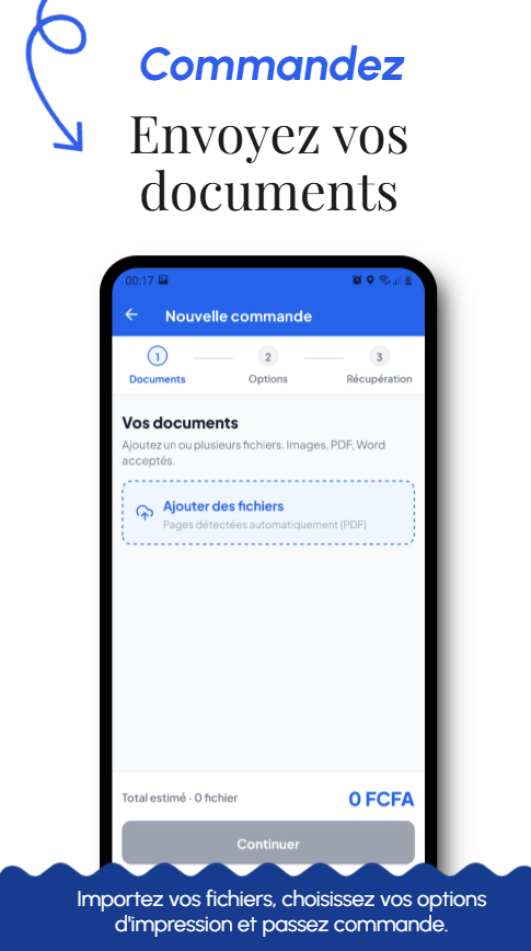 Application PrintSpot — suivi de commande